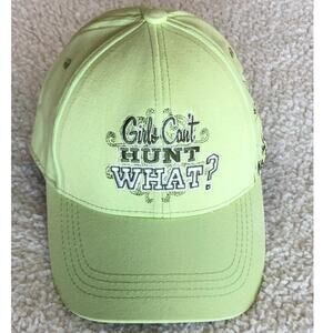 Girls Can't Hunt What?  Baseball Cap Deer Hunting Women's Hat Cap Adjustable